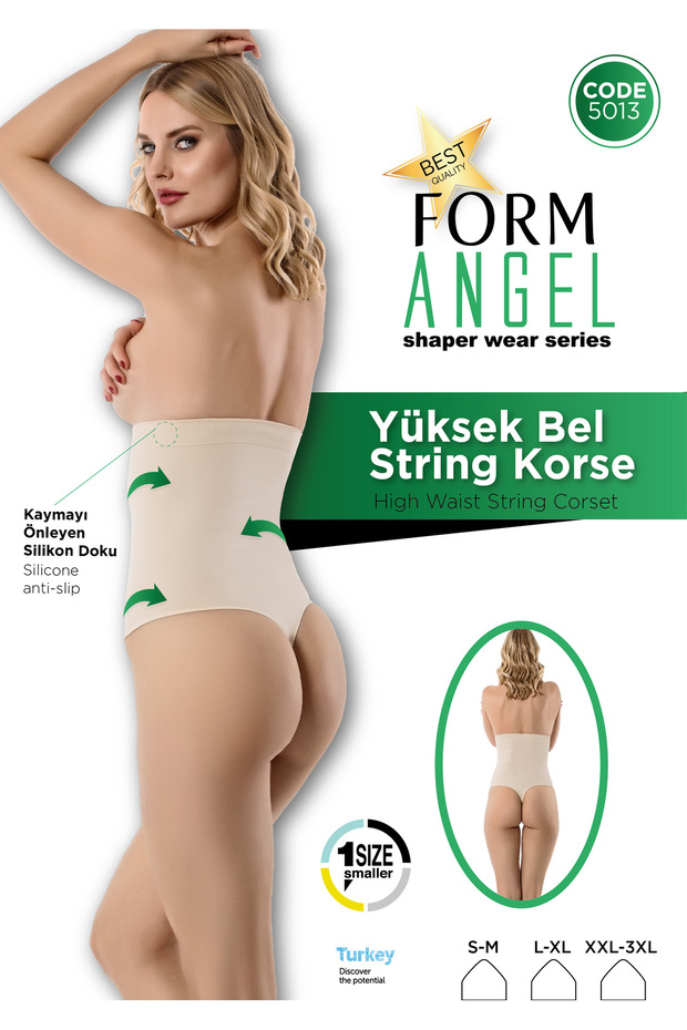 YÜKSEK BEL STRİNG KORSE - 1