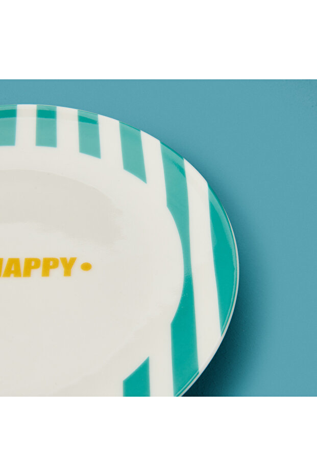 Kitchen Be Happy Tatlı Tabağı - Yeşil - 19 cm - 4