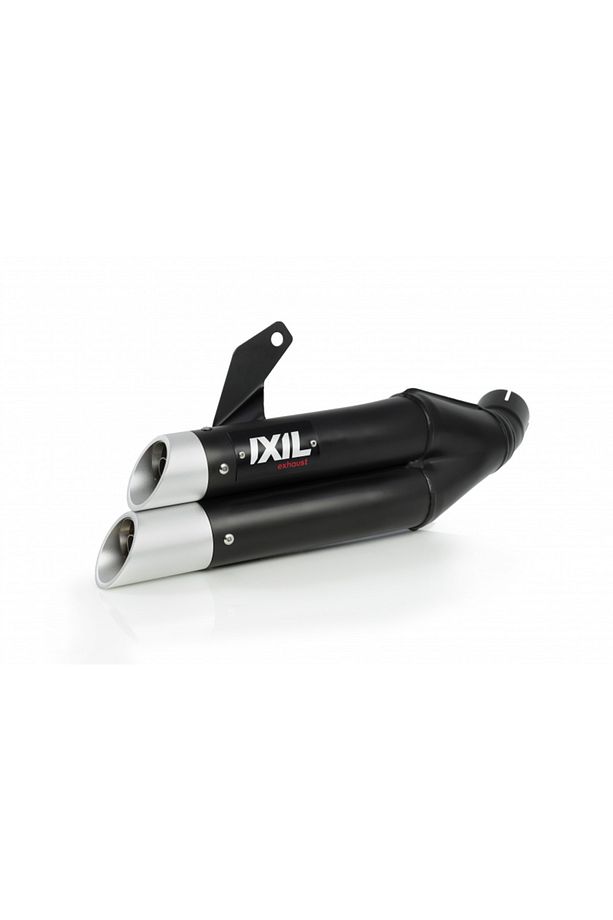 ixil FULL SYSTEM - DUAL HYPERLOW BLACK  MT07  TRACER700 XSR700 EGSOZ - 1