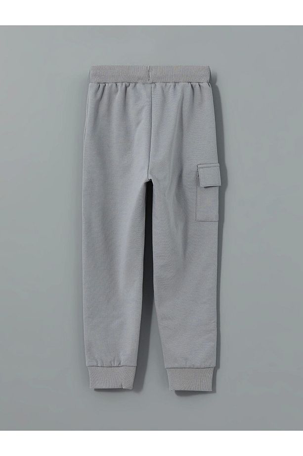 Lcw Kids Ekru Beli Lastikli Erkek Çocuk Jogger Eşofman Alt 2'li - 5
