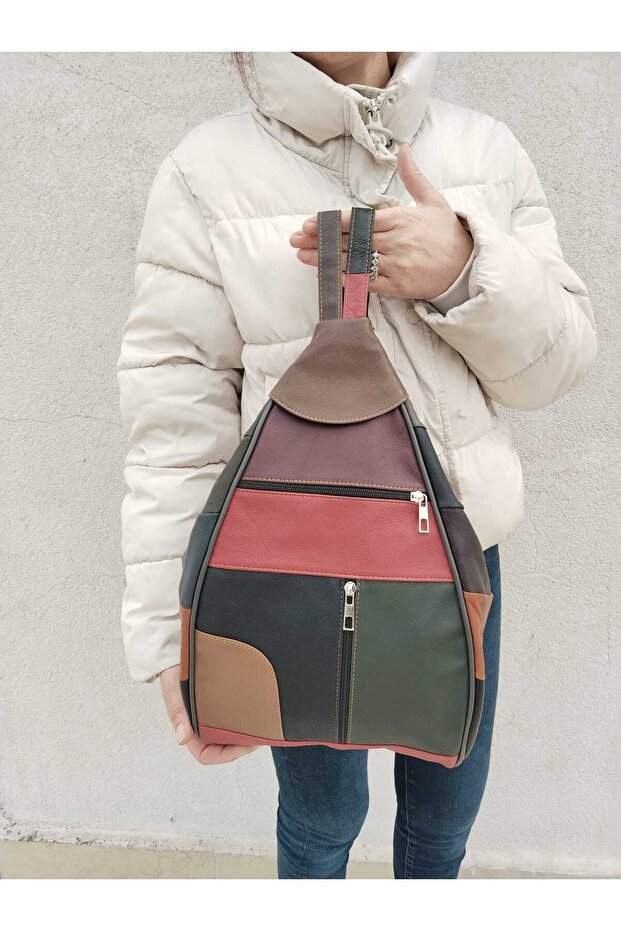 Leather Backpack - 3