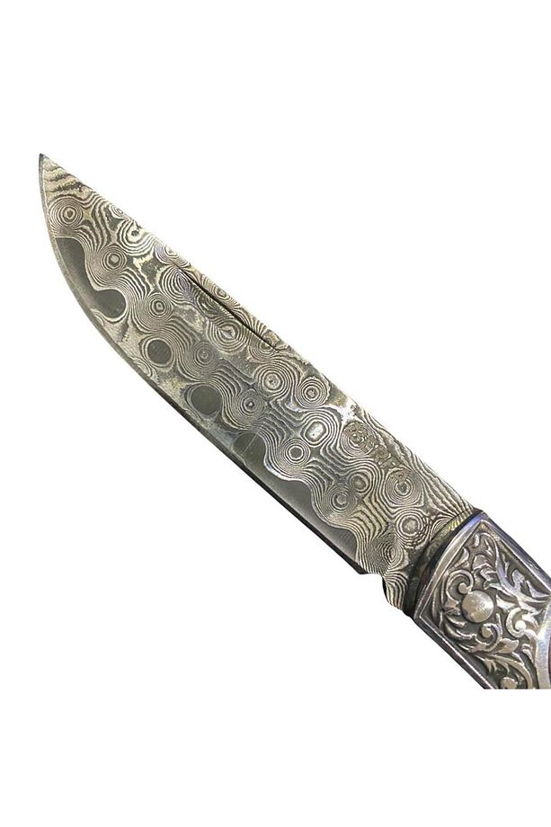 Berfa Cep Çakısı DM-01 Damascus - 1