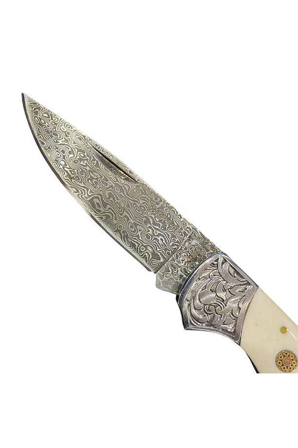 Berfa Cep Çakısı DM-11 Damascus - 1