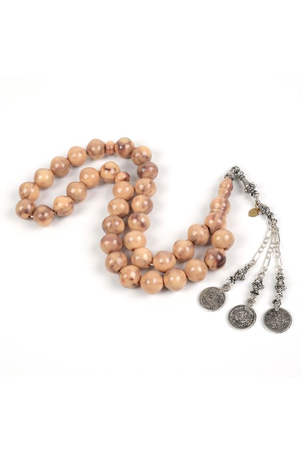 Iran Baga Alpaca Aleppo Tassel Sphere Cut 14mm Rosary