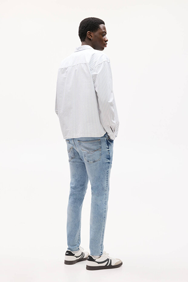 Yırtık detaylı carrot jean - 4