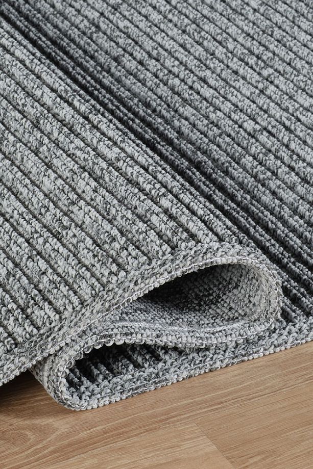 Kaşmir Halı Kilim/Jüt Assos V2 Gri - 4