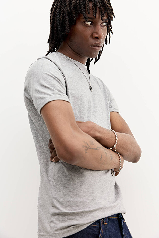 Basic muscle fit t-shirt - 5