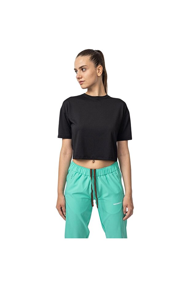 Tati Kadın Siyah Koşu Tişört ERKEK KOŞU T-SHIRT M5TATIW - 5