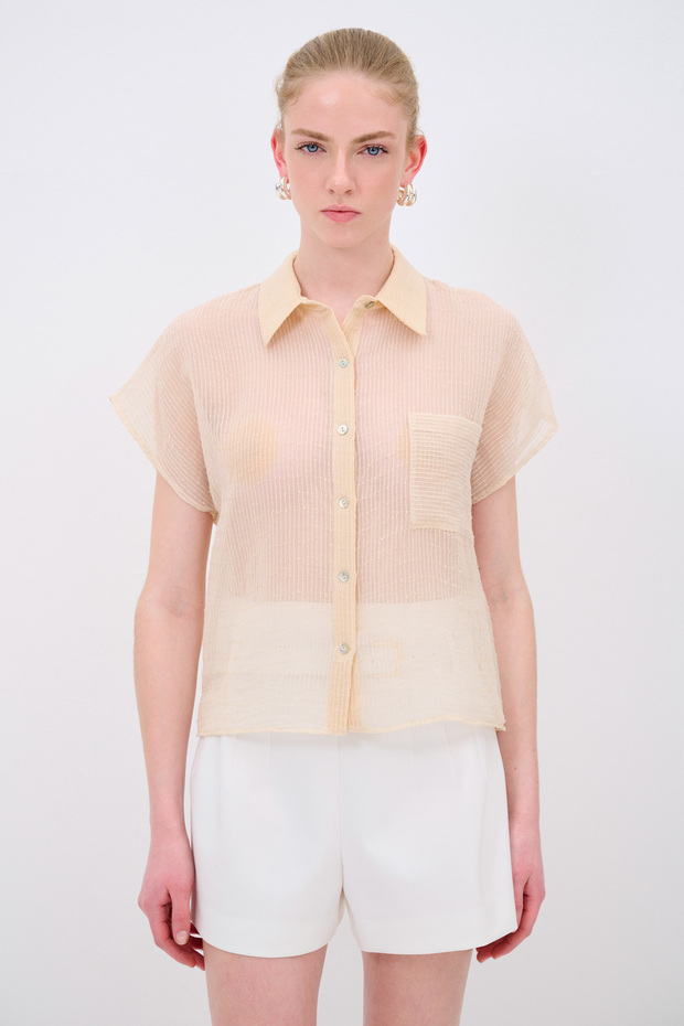 Kısa Kollu Gömlek - 6