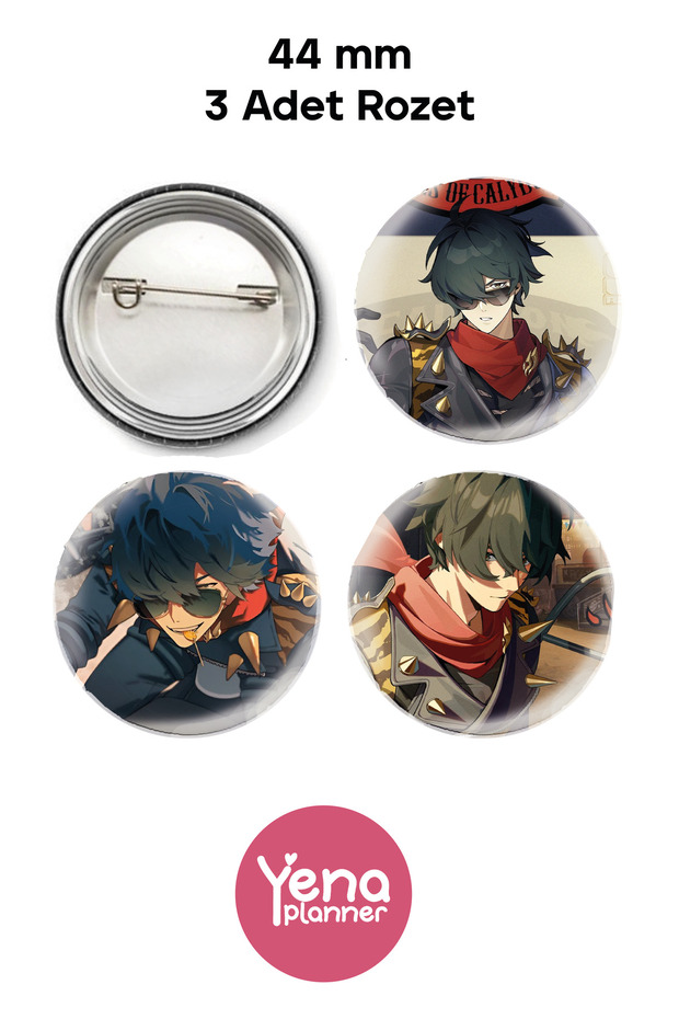Zenless Zone Zero Bag Ornament/Badge Set