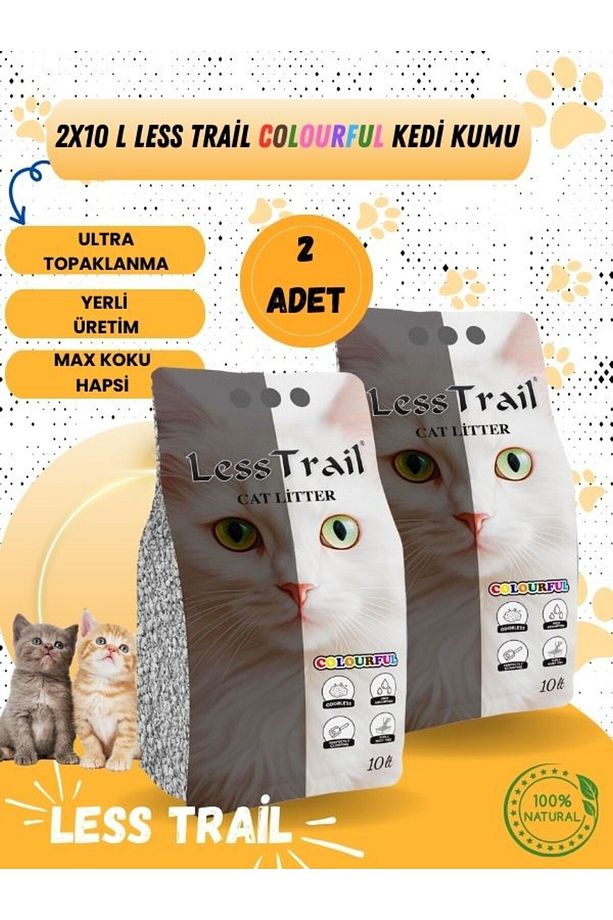 Colorful Kedi Kumu 10lt X 2 Adet - 2