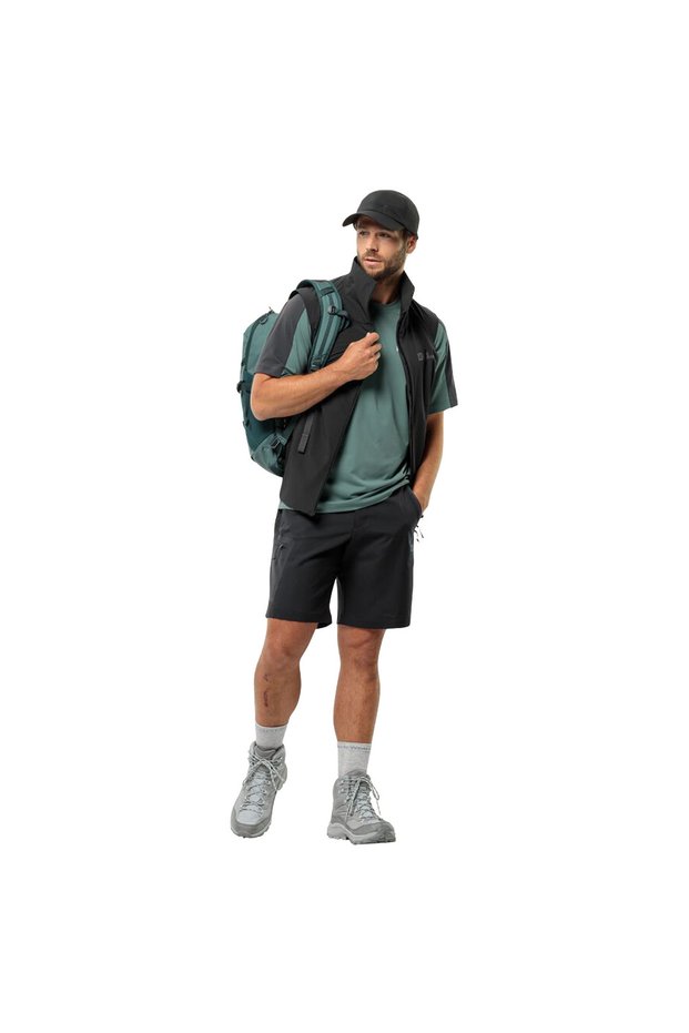 Active Track Shorts Erkek Gri Şort ERKEK ŞORT 1503792_6350