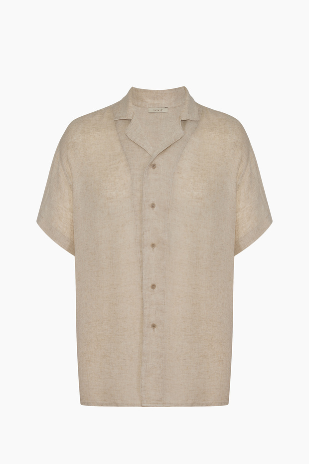 Natural Camping Collar Shirt