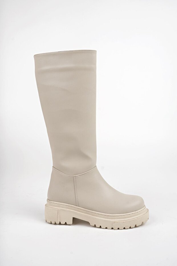 Bery Kadın Kalın Taban Çizme - 6