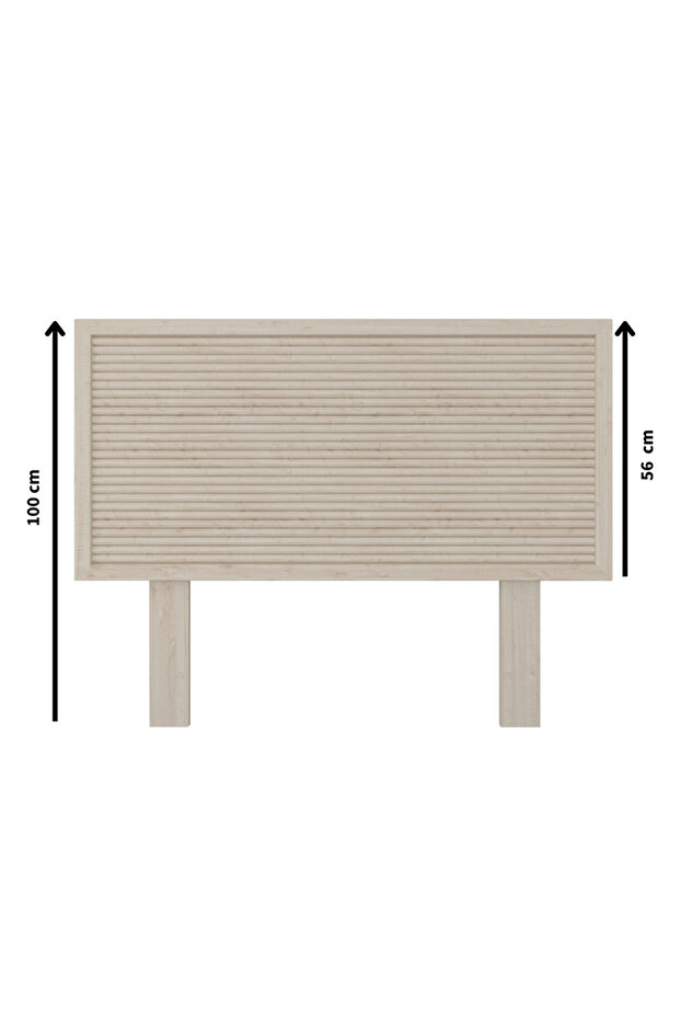 Ebruli Model Vernikli Ahşap Tek Başlık ( YTY ) - 2