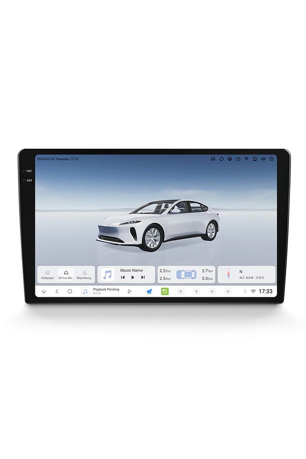 Dudu7 9.5" 2k Qled Android 13,8 128gb 360° Kameralı Universal Akıllı Araç Multimedya Ekran - 4