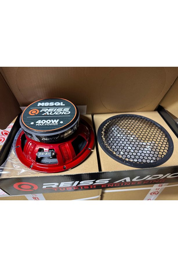 REİSS 20CM KAPAKLI MİDRANGE MİDRENC ÖZEL SERİ RS-M8SQL 400 WATT 175RMS YÜKSEK KALİTE MİDRANGE - 6