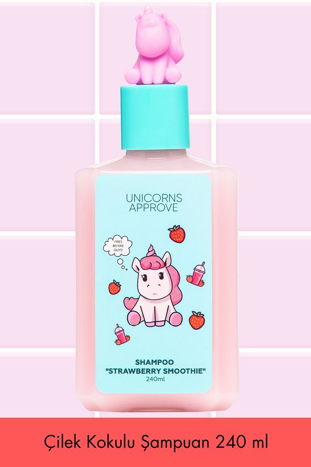 Unicorns Approve Strawberry Smoothie Şampuan 240 ml - 1