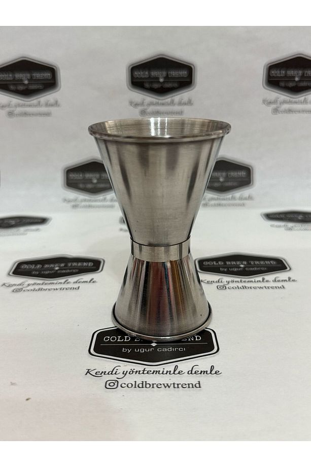 İkili Çelik Ölçek - Jigger 20/40 ml - 1 Adet - 4
