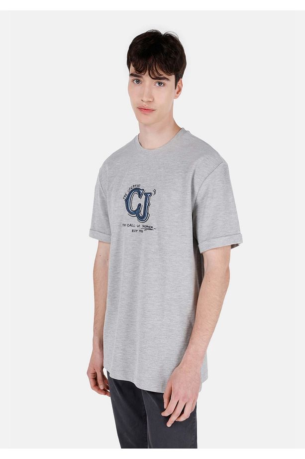 Gri Erkek Tshirt K.kol - 1