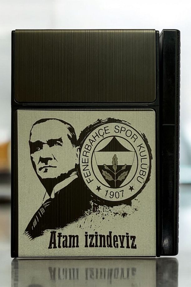 Usb Şarjlı Elektronik Çakmak Taşınabilir Sigara Paketi Muhafaza Kutusu Kişiye Özel - 2
