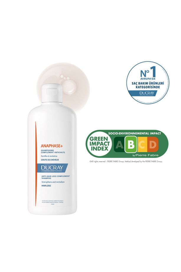 Ducrey Anaphase+ Şampuan Saç Dökülmesi Karşıtı 400ml - 2