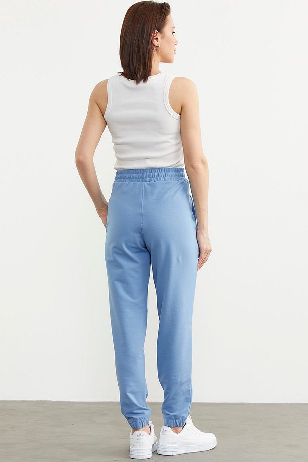 Jogger Eşofman Altı - Mavi - 6