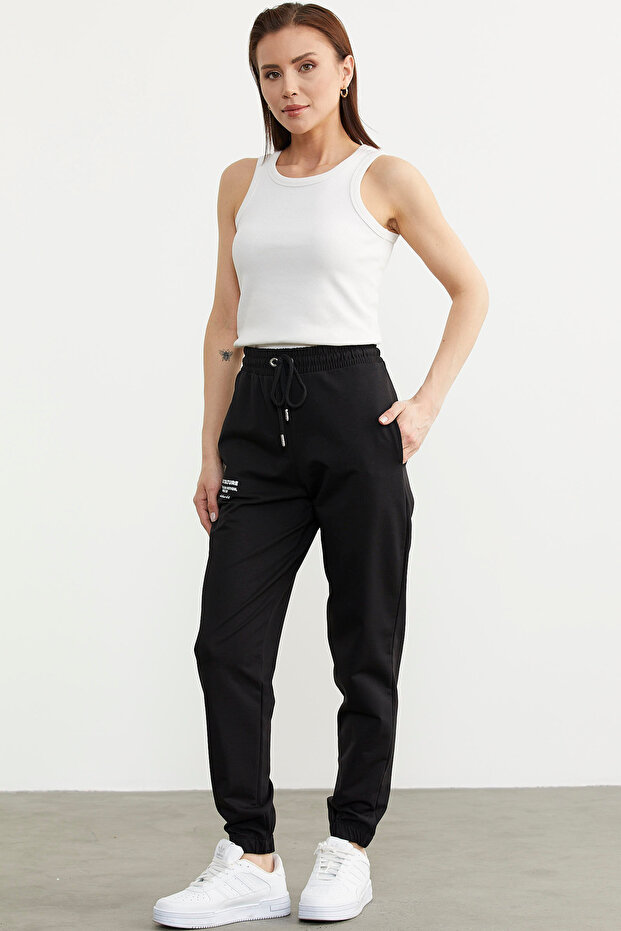Jogger Eşofman Altı - Siyah - 3