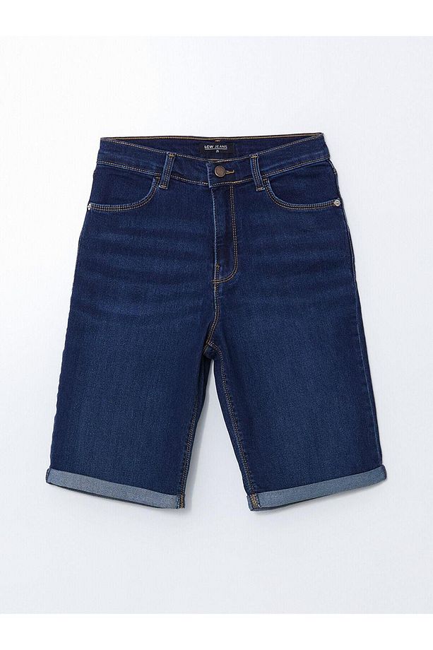 LCW Jeans  Dar Fit Kadın Jean Şort - 1