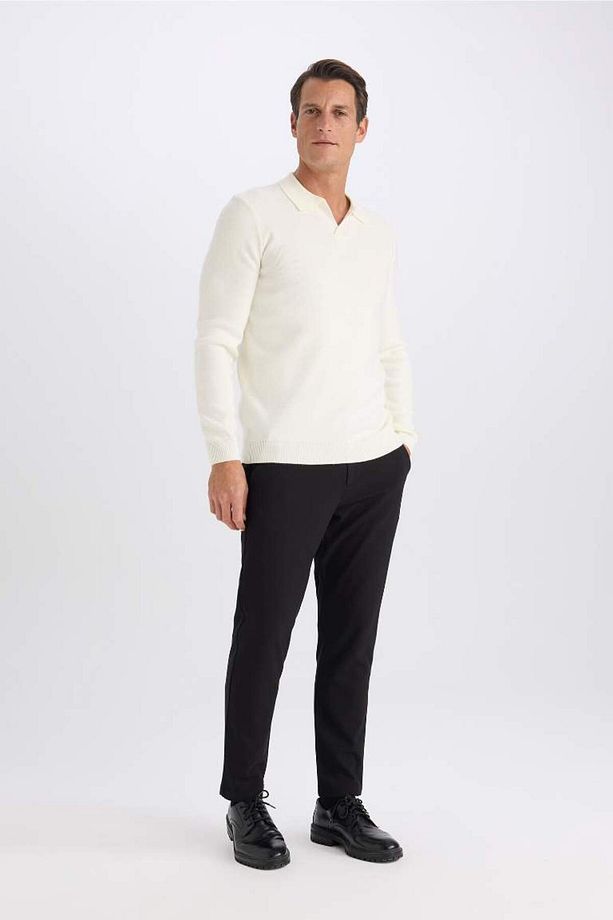 Jogger Düz Paça Her Yöne Esneyen Yazlık Kumaş Pantolon B7520ax25sp - 3