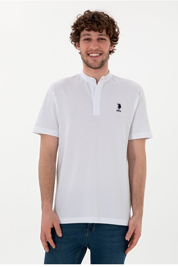 U.S. Polo Assn Regular Fit Men's T-Shirt with Judge Collar