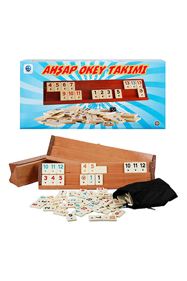 Ahşap Okey Takımı - 1