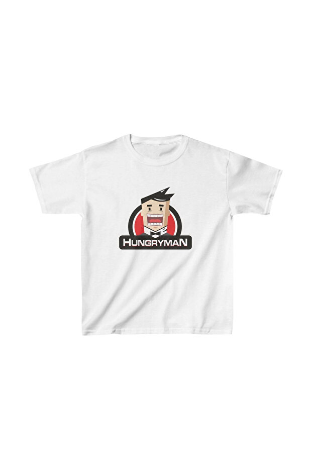 Unisex Kids Printed T-Shirt - White