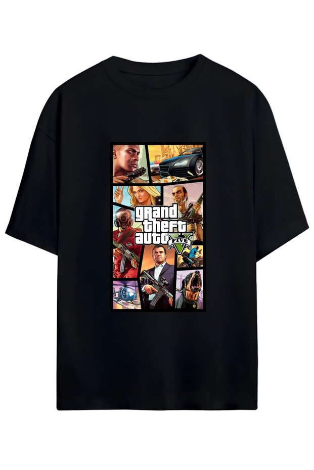 Gta - Grand Theft Auto Unisex Cotton Tshirt