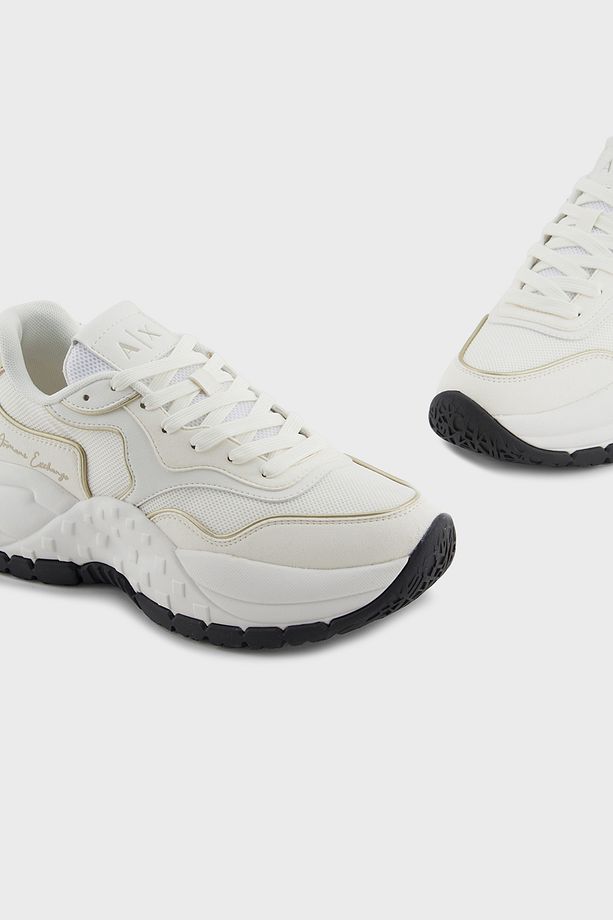 Armani Exchage Logolu Platform Taban Sneaker Ayakkabı AYAKKABI XDX194 XV943 T779 - 4