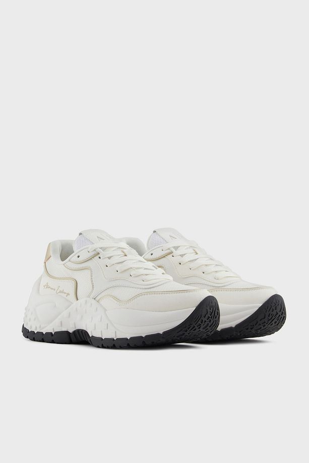 Armani Exchage Logolu Platform Taban Sneaker Ayakkabı AYAKKABI XDX194 XV943 T779 - 2
