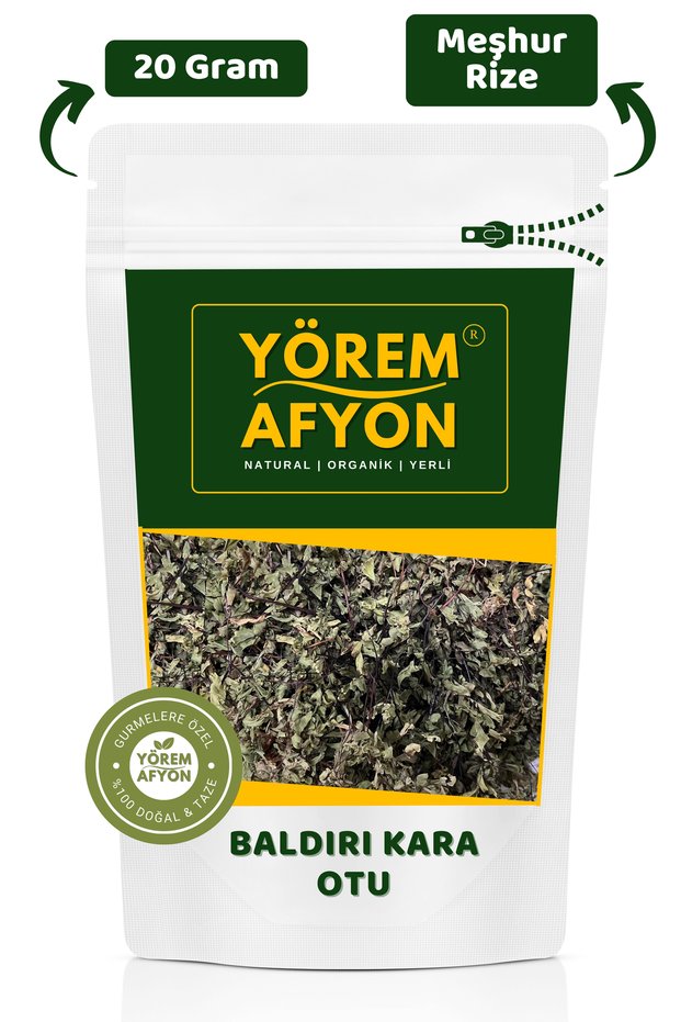 800 Altitude Harvests of the Famous Rize Locality Black Herb of the Calf, {Adiantum Capillus-Veneris} |   20Gr.