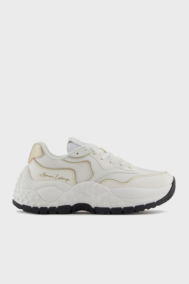 Armani Exchage Logolu Platform Taban Sneaker Ayakkabı AYAKKABI XDX194 XV943 T779 - 1