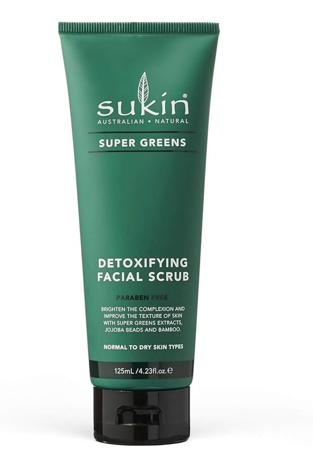 Super Greens Detoxifying Facial Scrub, 125 Ml