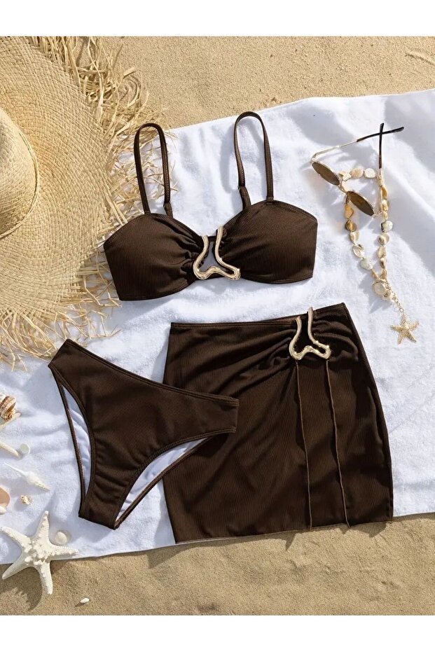 3 parça bikini takımı - 1