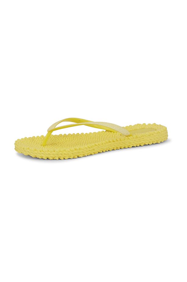 Pale Banana Cheerful01 - Sarı Simli Parmak Arası Terlik - 6