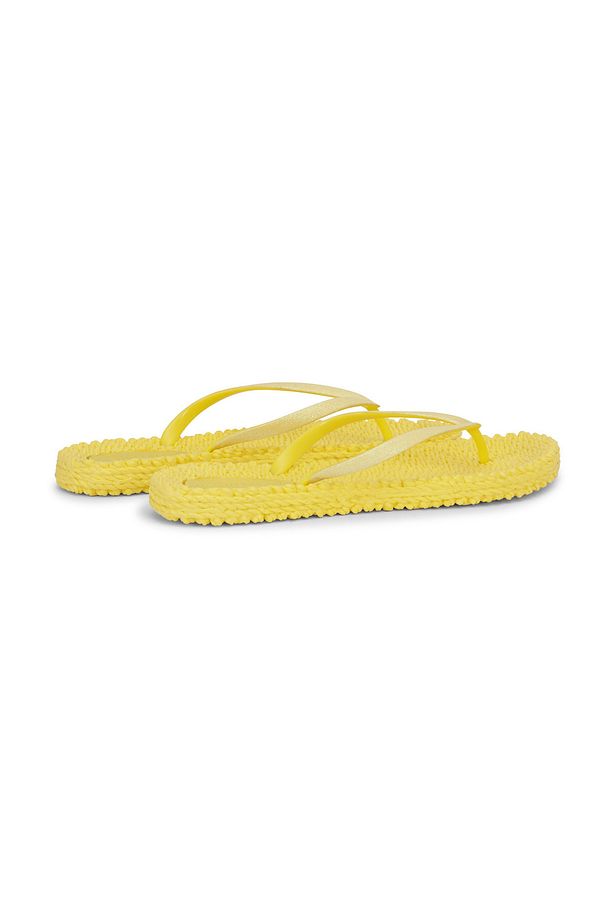 Pale Banana Cheerful01 - Sarı Simli Parmak Arası Terlik - 2
