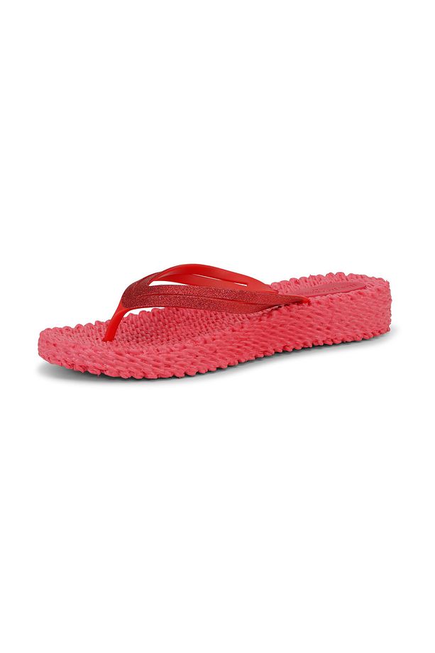 Raspberry Cheerful13 - Pembe Platformlu Parmak Arası Terlik - 7