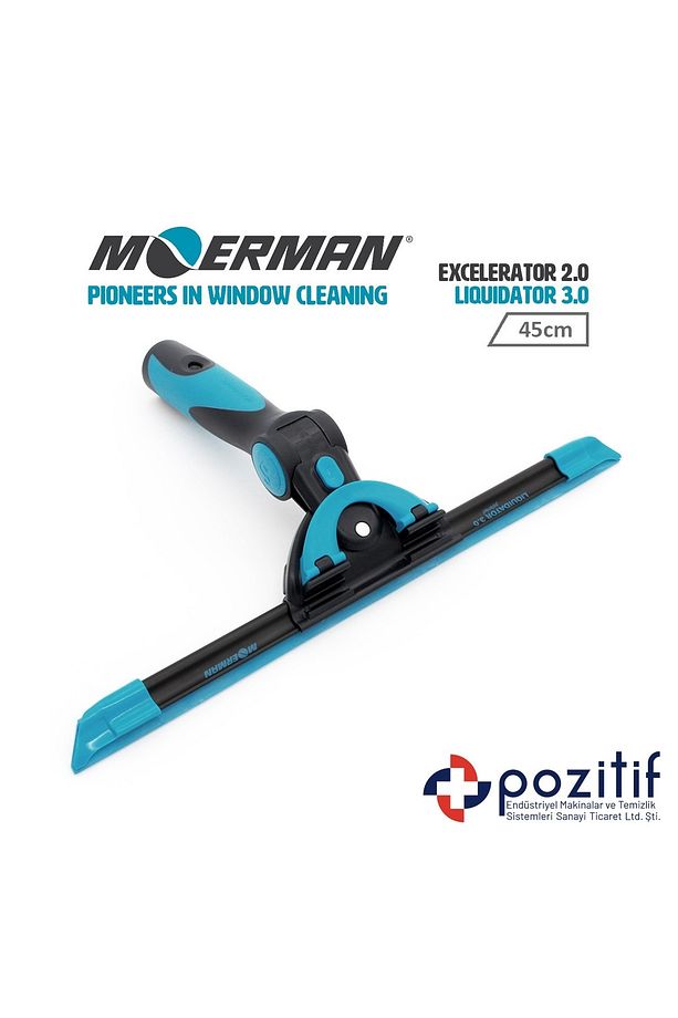 Cam Silme Aparatı Camçek 45 Cm - Moerman - EXCELERATOR 2.0 – LIQUIDATOR 3.0 – (Oynar Başlı) - 1