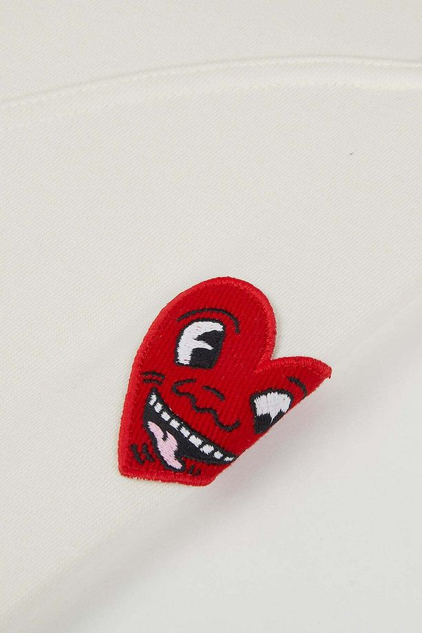 Heart Eşofman Altı - Ekru - 5