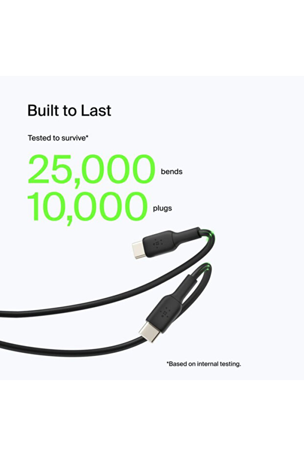 Boost Charge Usb-C To Usb-A Cable - 2 Meter - White - 8