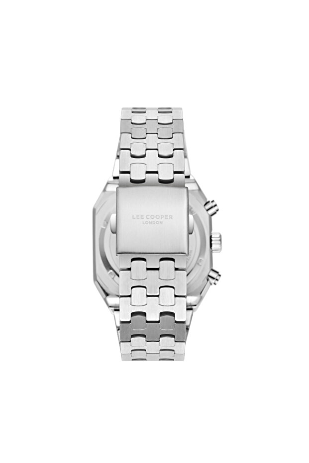 ساعة رجالية متعددة الوظائف بمينا أسود - LC08023.350 - 2