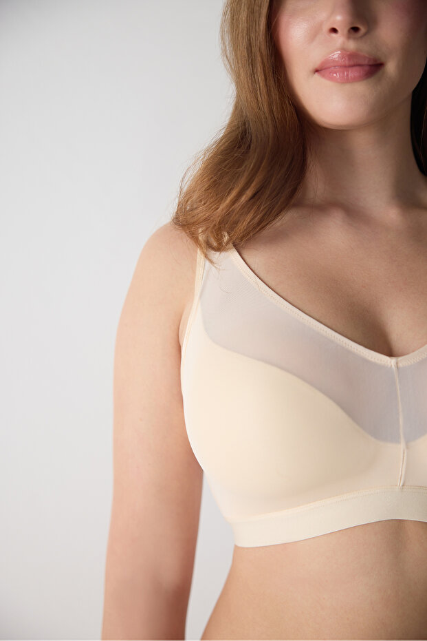 Magıc Form 4636 Desteksiz Sütyen Ten - 2