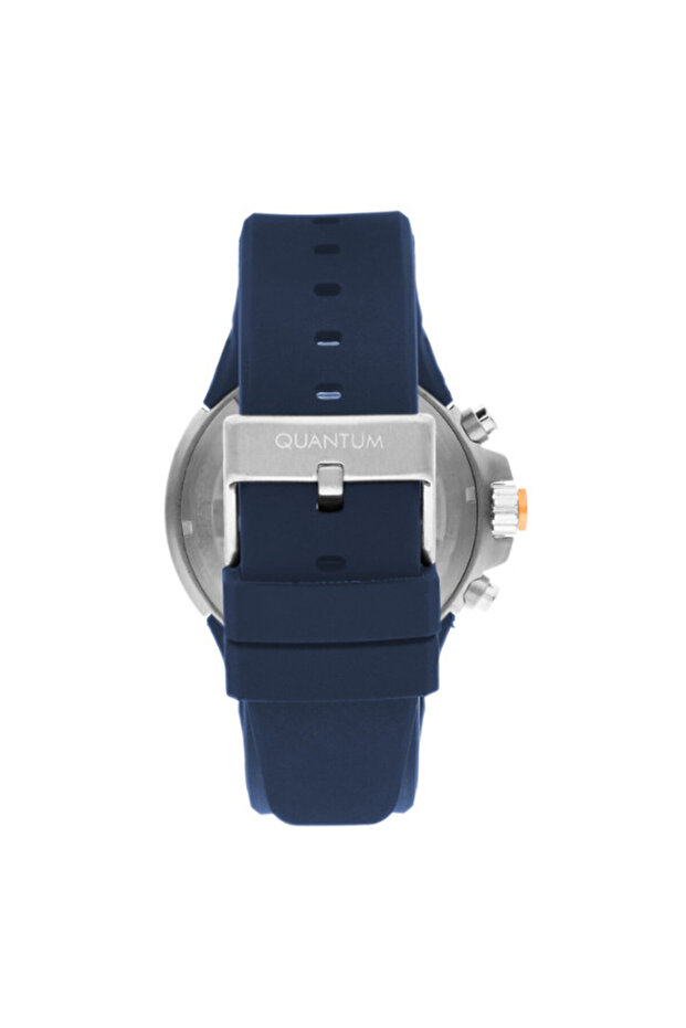 ساعة كوانتوم للرجال متعددة الوظائف بمينا أزرق داكن - PWG1004.399 - 3
