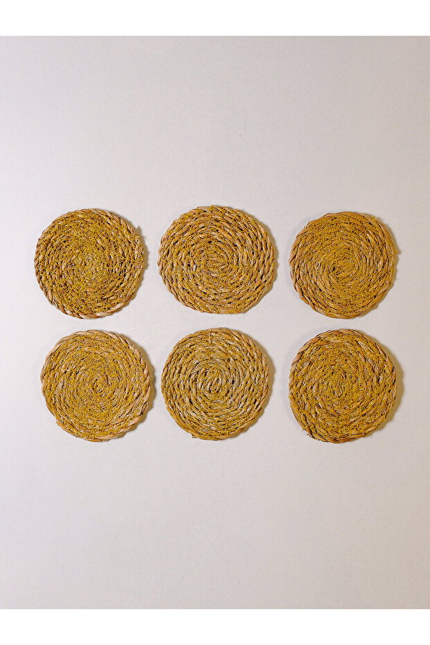 Flora Hasır Bardak Altığı - 1